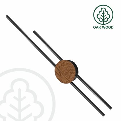 Brilagi - LED væglampe WOODY COLLINE LED/15W/230V 80 cm eg kirsebær