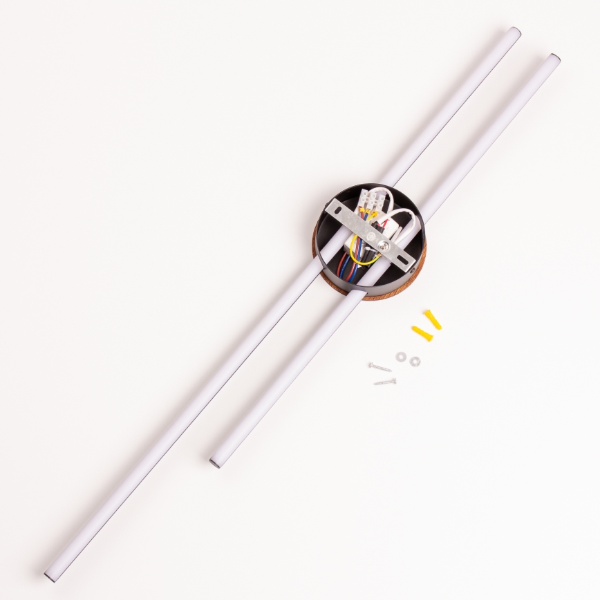 Brilagi - LED væglampe WOODY COLLINE LED/15W/230V 80 cm eg kirsebær