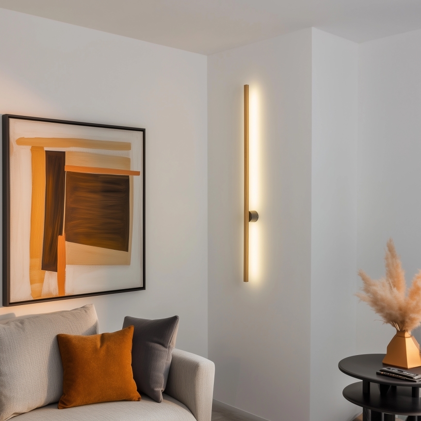Brilagi - LED væglampe WOODY LINE LED/12W/230V 120 cm eg