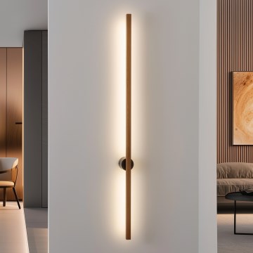 Brilagi - LED væglampe WOODY LINE LED/12W/230V 120 cm eg kirsebær