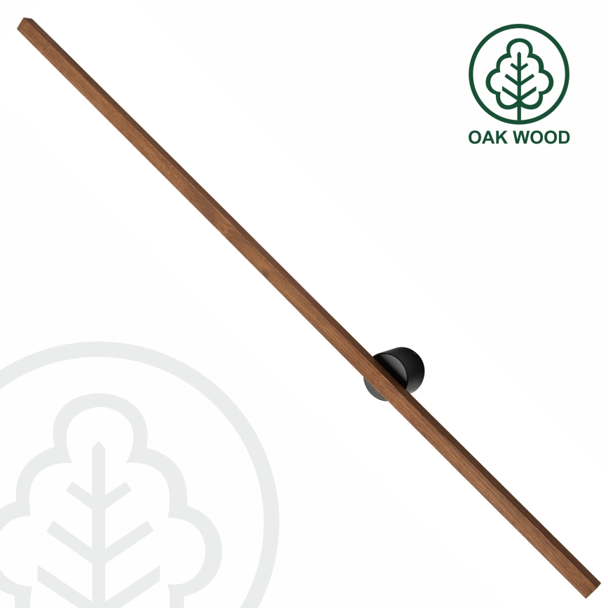 Brilagi - LED væglampe WOODY LINE LED/7W/230V 4000K 60 cm eg/kirsebær