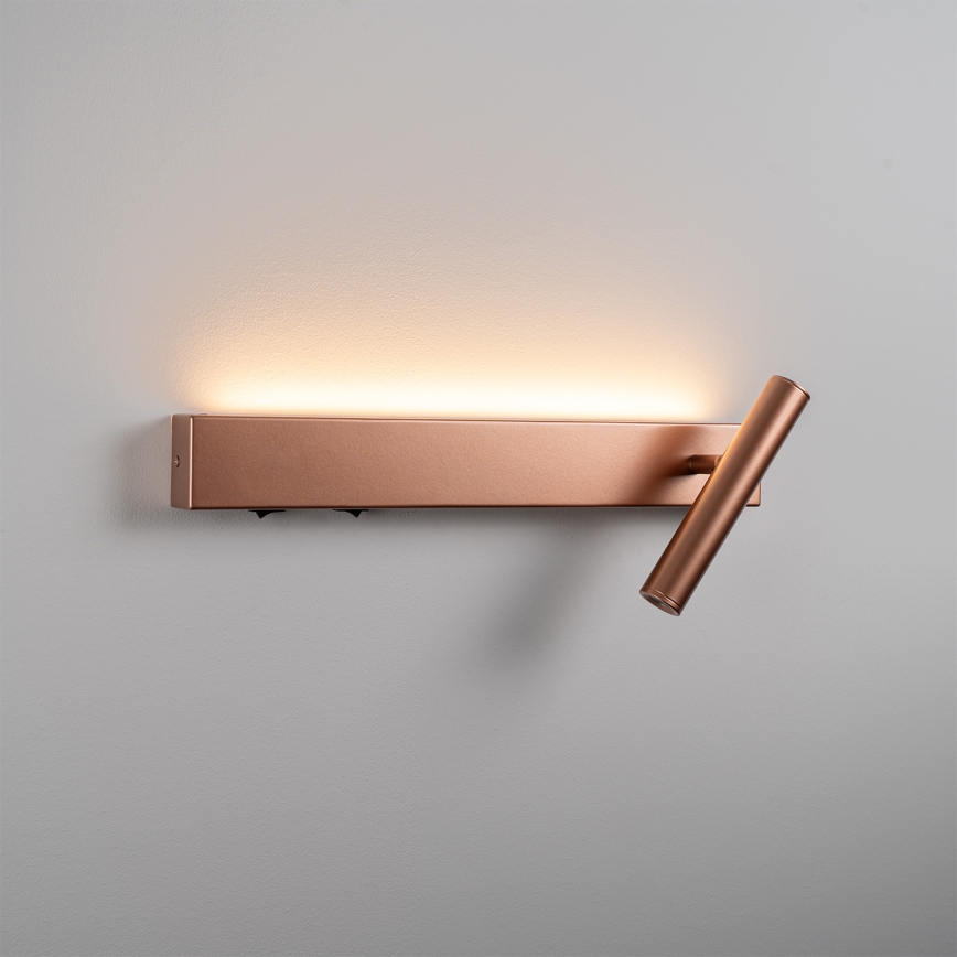 BRILAGI - LED vægspotlampe ARLIX LED/3W/230V + LED/7W bronze CRI 90