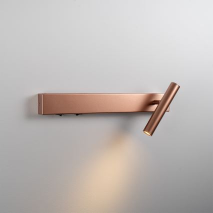BRILAGI - LED vægspotlampe ARLIX LED/3W/230V + LED/7W bronze CRI 90