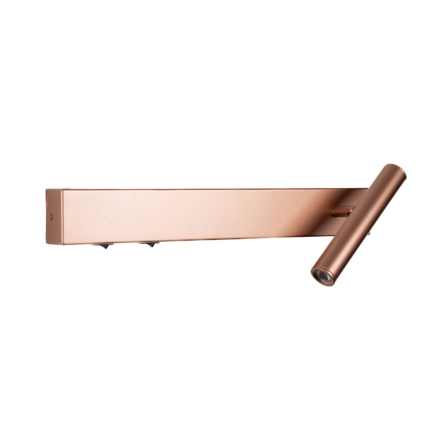 BRILAGI - LED vægspotlampe ARLIX LED/3W/230V + LED/7W bronze CRI 90