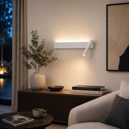 BRILAGI - LED vægspot ARLIX LED/3W/230V + LED/7W hvid CRI 90