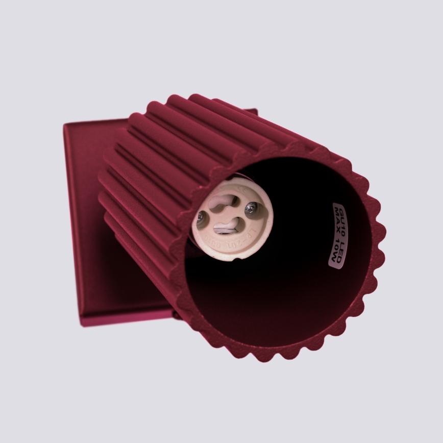 Brilagi - LED vægspot CRESTO 1xGU10/10W/230V bordeaux