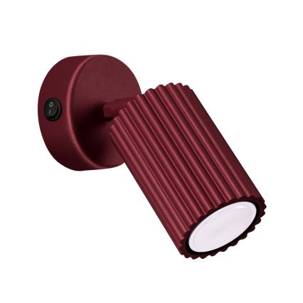 Brilagi - LED vægspot CRESTO 1xGU10/10W/230V bordeaux