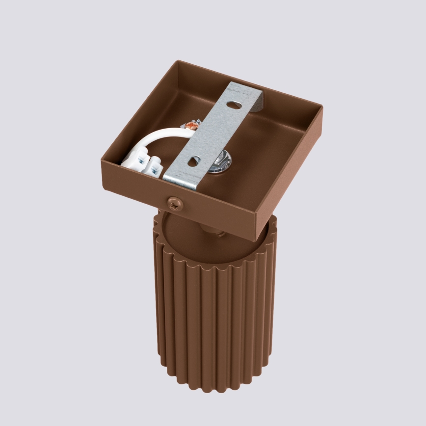 Brilagi - LED vægspot CRESTO 1xGU10/10W/230V brun