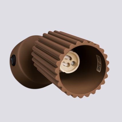 Brilagi - LED vægspot CRESTO 1xGU10/10W/230V brun