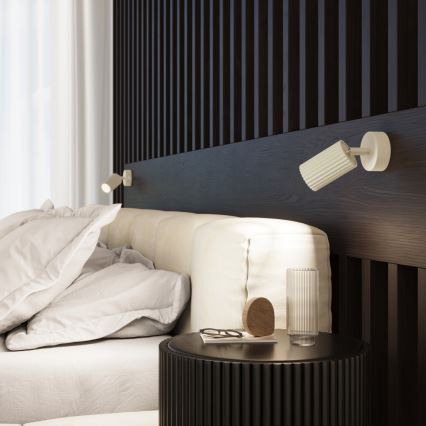 Brilagi - LED vægspot CRESTO 1xGU10/10W/230V cremefarvet