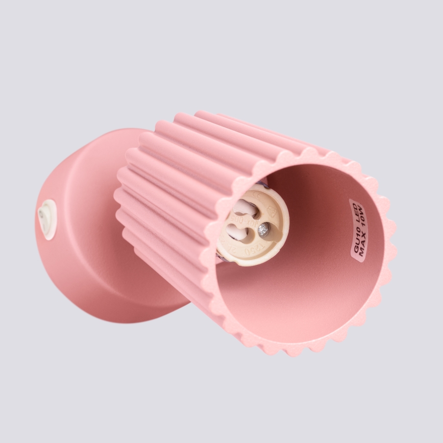 Brilagi - LED vægspot CRESTO 1xGU10/10W/230V rosa
