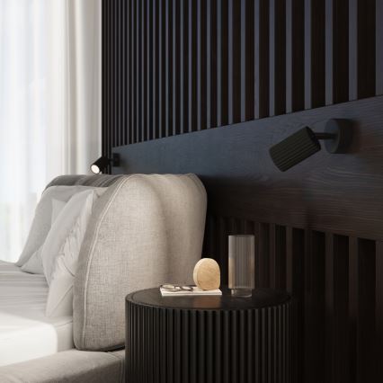 Brilagi - LED vægspot CRESTO 1xGU10/10W/230V sort