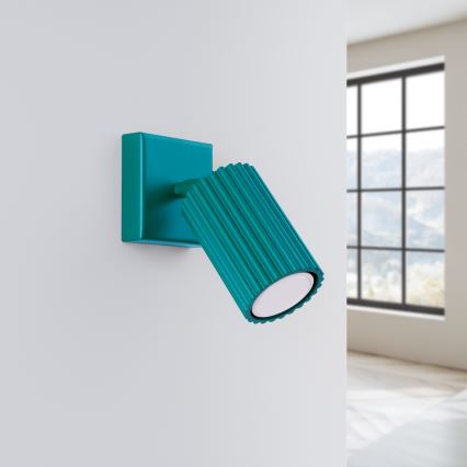 Brilagi - LED vægspot CRESTO 1xGU10/10W/230V turkis