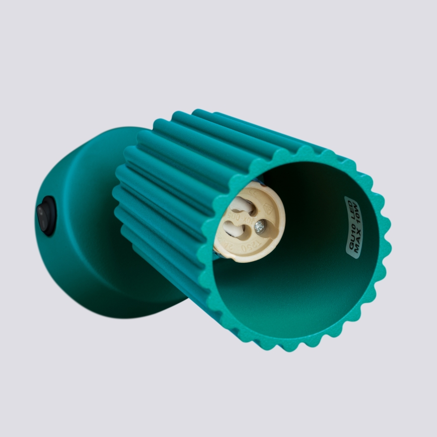 Brilagi - LED vægspot CRESTO 1xGU10/10W/230V turkis