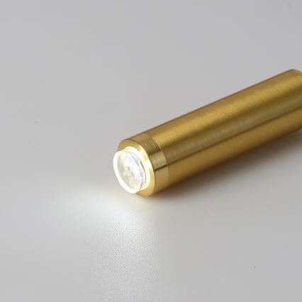 Brilagi - LED vægspot MAYA 1xG9/4W/230V hvid/guldfarvet