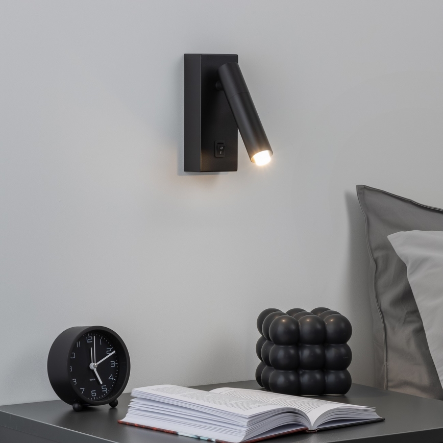 Brilagi - LED vægspot MAYA 1xG9/4W/230V sort