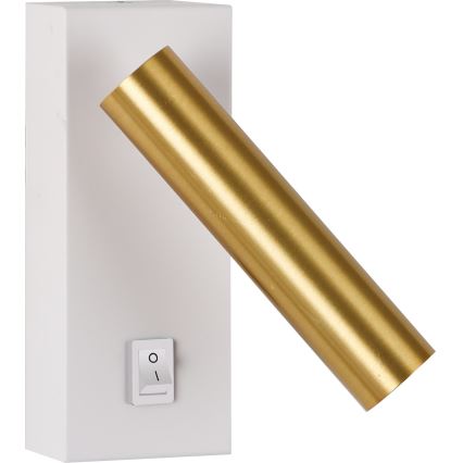Brilagi - LED vægspot MAYA LED/3W/230V 4000K hvid/guldfarvet
