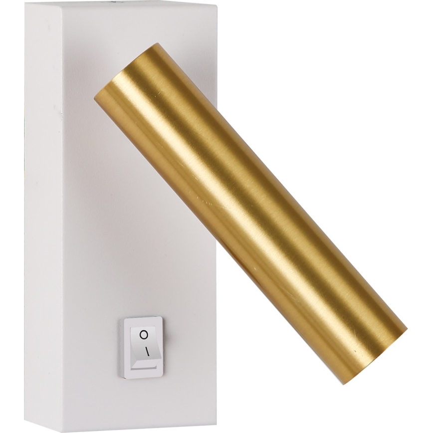Brilagi - LED vægspot MAYA LED/3W/230V 4000K hvid/guldfarvet