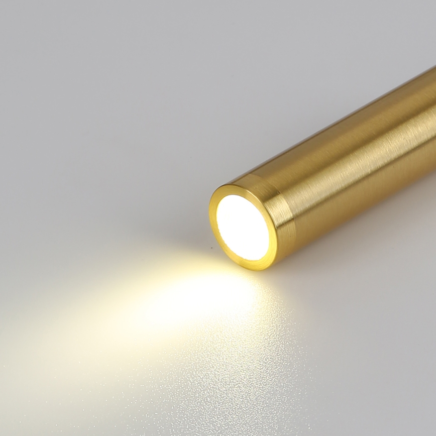 Brilagi - LED vægspot MAYA LED/3W/230V 4000K hvid/guldfarvet