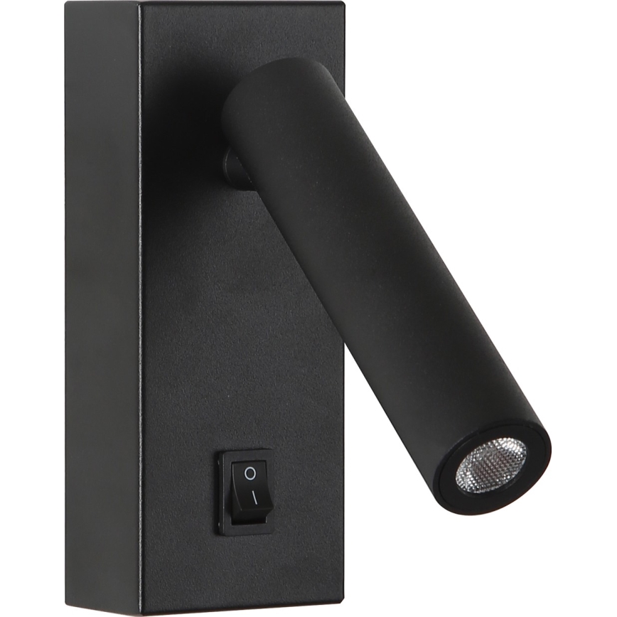 Brilagi - LED vægspot MAYA LED/3W/230V 4000K sort