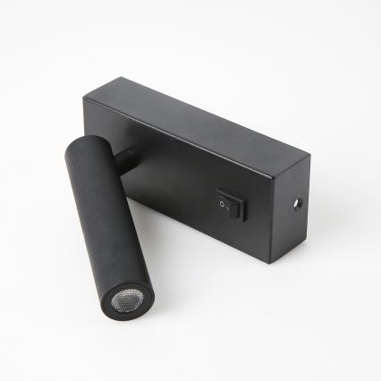 Brilagi - LED vægspot MAYA LED/3W/230V 4000K sort