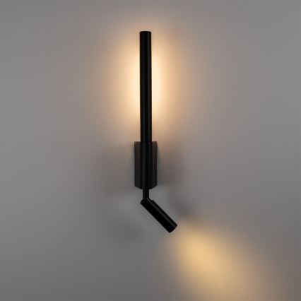 BRILAGI - LED vægspot VIXON LED/3W/230V + LED/5W sort CRI 90