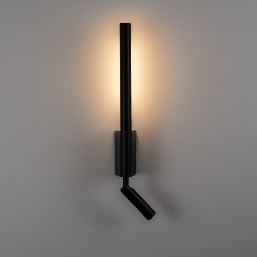 BRILAGI - LED vægspot VIXON LED/3W/230V + LED/5W sort CRI 90