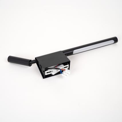 BRILAGI - LED vægspot VIXON LED/3W/230V + LED/5W sort CRI 90