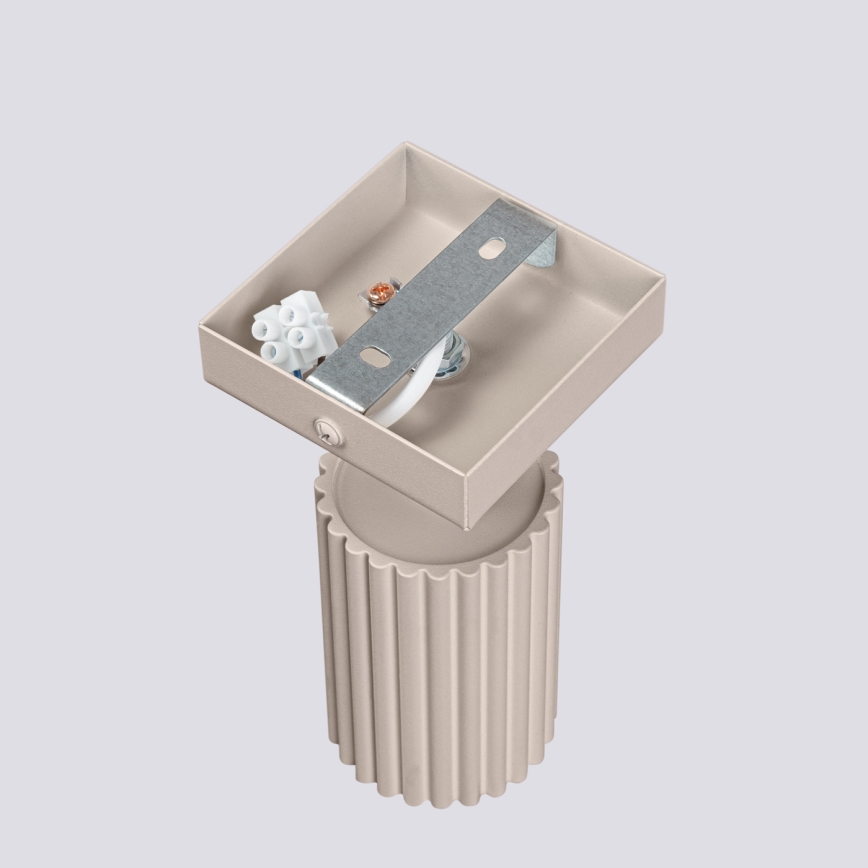 Brilagi - LED vægspotlampe CRESTO 1xGU10/10W/230V taupe