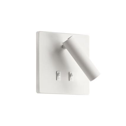 BRILAGI - LED vægspotlampe ZAYA DOUBLE LED/8W/230V + LED/3W hvid