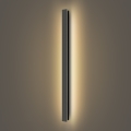 Brilagi - LINEAR LED udendørs vægarmatur 22W/230V 3000K IP65 100 cm, sort