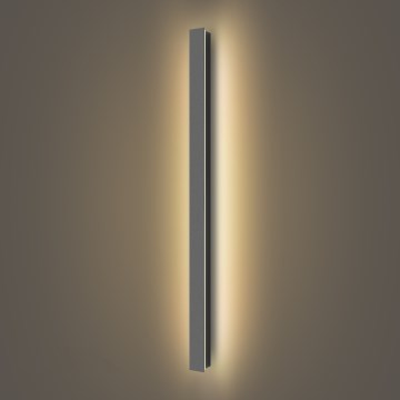 Brilagi - LINEAR LED udendørs væglampe, 22W, 230V, 3000K, IP65, 100 cm, antracit