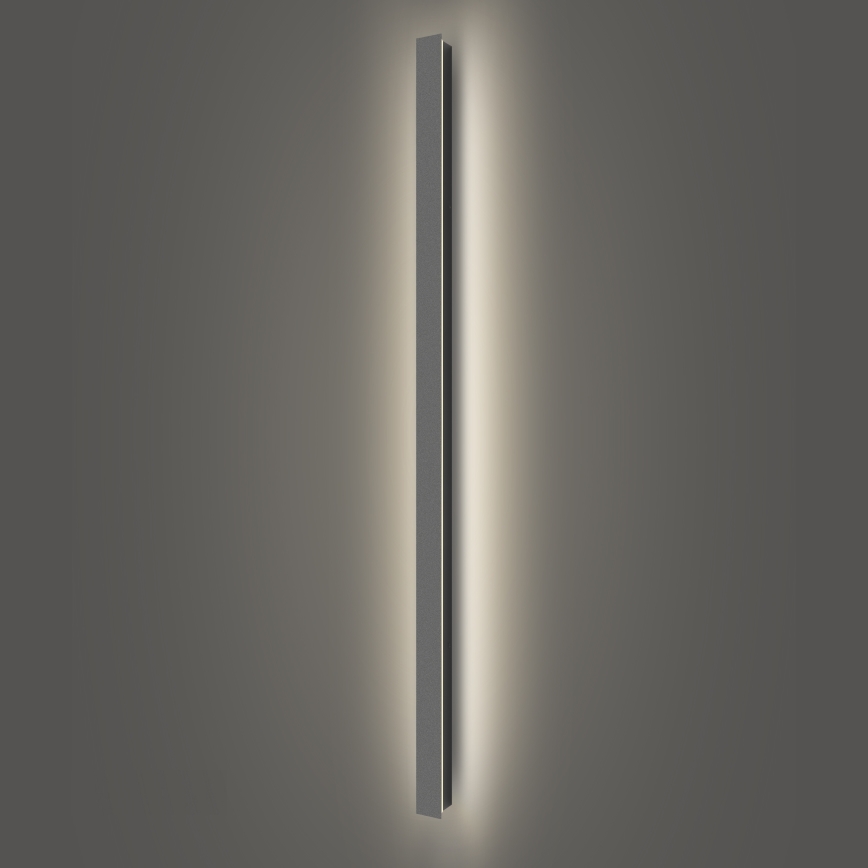 Brilagi - LINEAR LED udendørs væglampe 32W/230V 4000K IP65 140 cm antracit