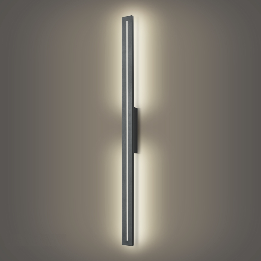 Brilagi - LINEO LED udendørs væglampe 24W/230V 4000K IP65, 100 cm, antracit
