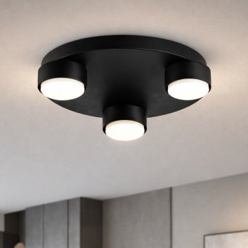 Brilagi - Loftlampe 3xGX53/12W/230V Ø 30 cm sort