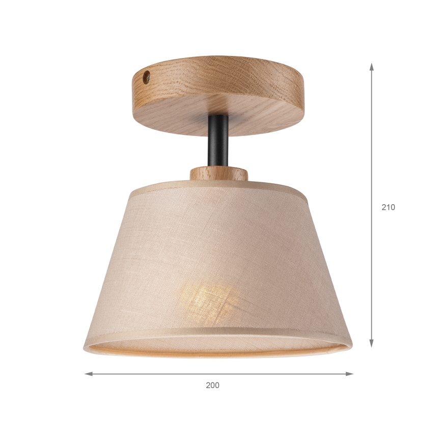 Brilagi - Loftlampe ANTHONY 1xE14/60W/230V eg/beige