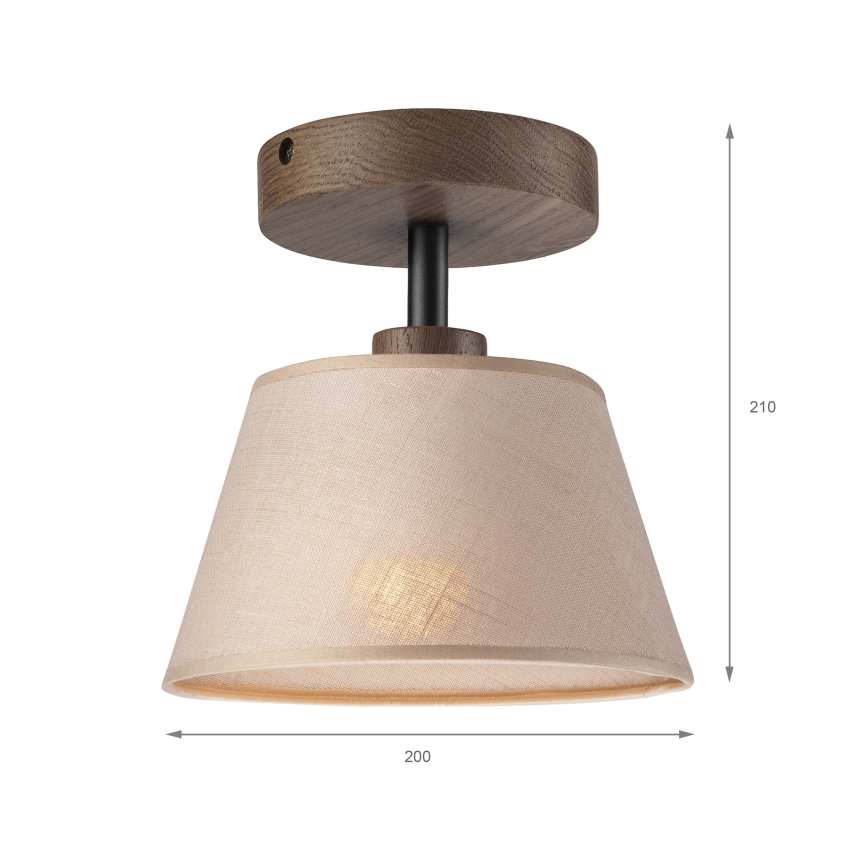 Brilagi - Loftlampe ANTHONY 1xE14/60W/230V eg/beige