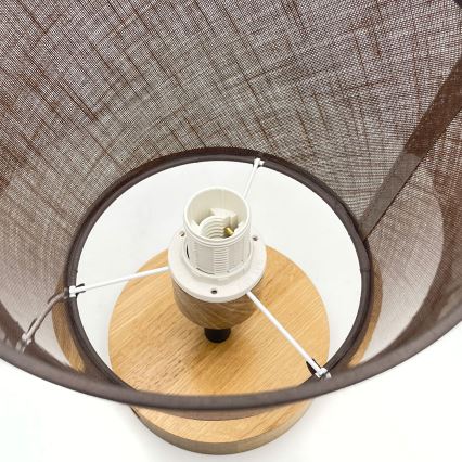 Brilagi - Loftlampe ANTHONY 1xE14/60W/230V eg/brun
