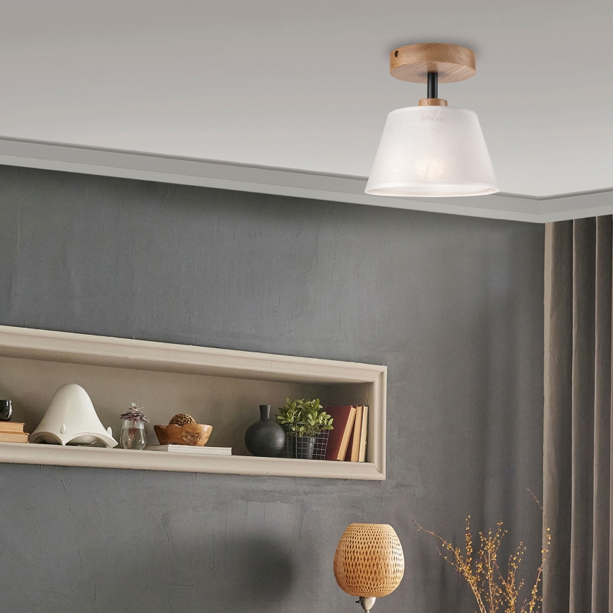 Brilagi - Loftlampe ANTHONY 1xE14/60W/230V eg/hvid
