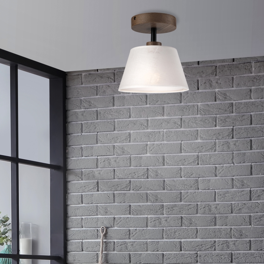 Brilagi - Loftlampe ANTHONY 1xE14/60W/230V eg/hvid