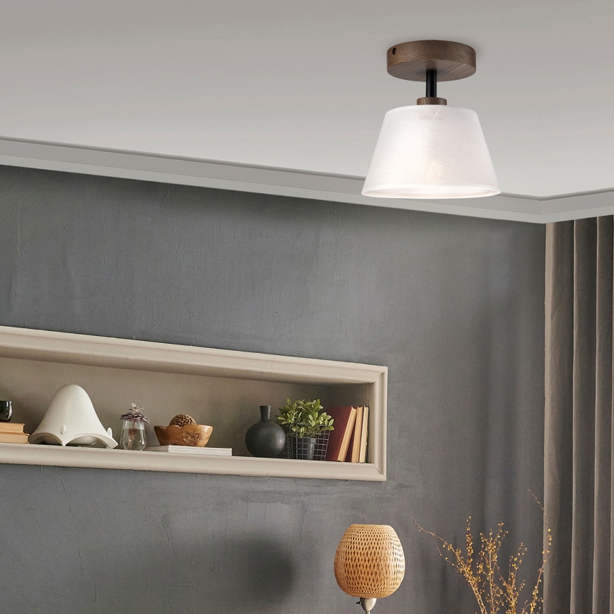 Brilagi - Loftlampe ANTHONY 1xE14/60W/230V eg/hvid