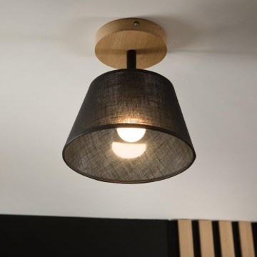 Brilagi - Loftlampe ANTHONY 1xE14/60W/230V eg/sort