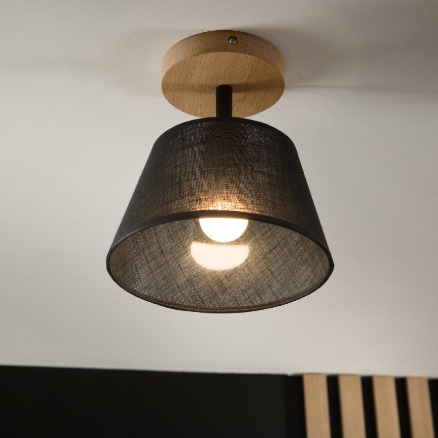 Brilagi - Loftlampe ANTHONY 1xE14/60W/230V eg/sort