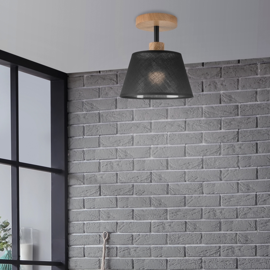 Brilagi - Loftlampe ANTHONY 1xE14/60W/230V eg/sort