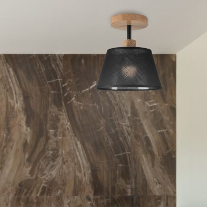 Brilagi - Loftlampe ANTHONY 1xE14/60W/230V eg/sort