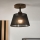 Brilagi - Loftlampe ANTHONY 1xE14/60W/230V eg/sort