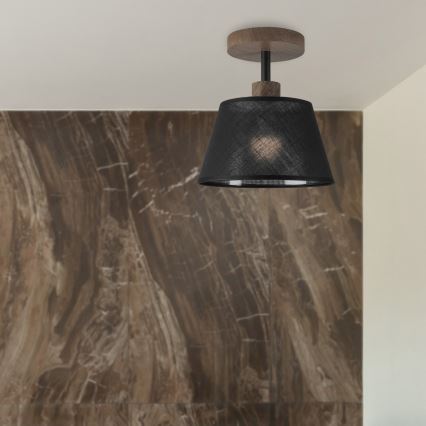 Brilagi - Loftlampe ANTHONY 1xE14/60W/230V eg/sort