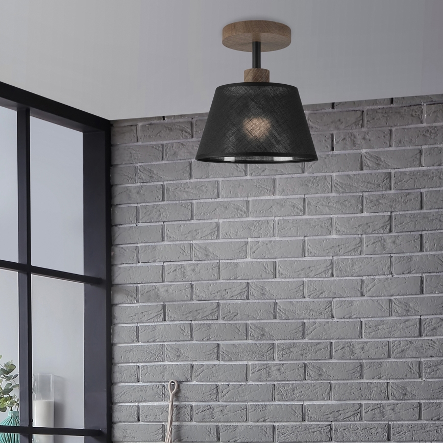 Brilagi - Loftlampe ANTHONY 1xE14/60W/230V eg/sort