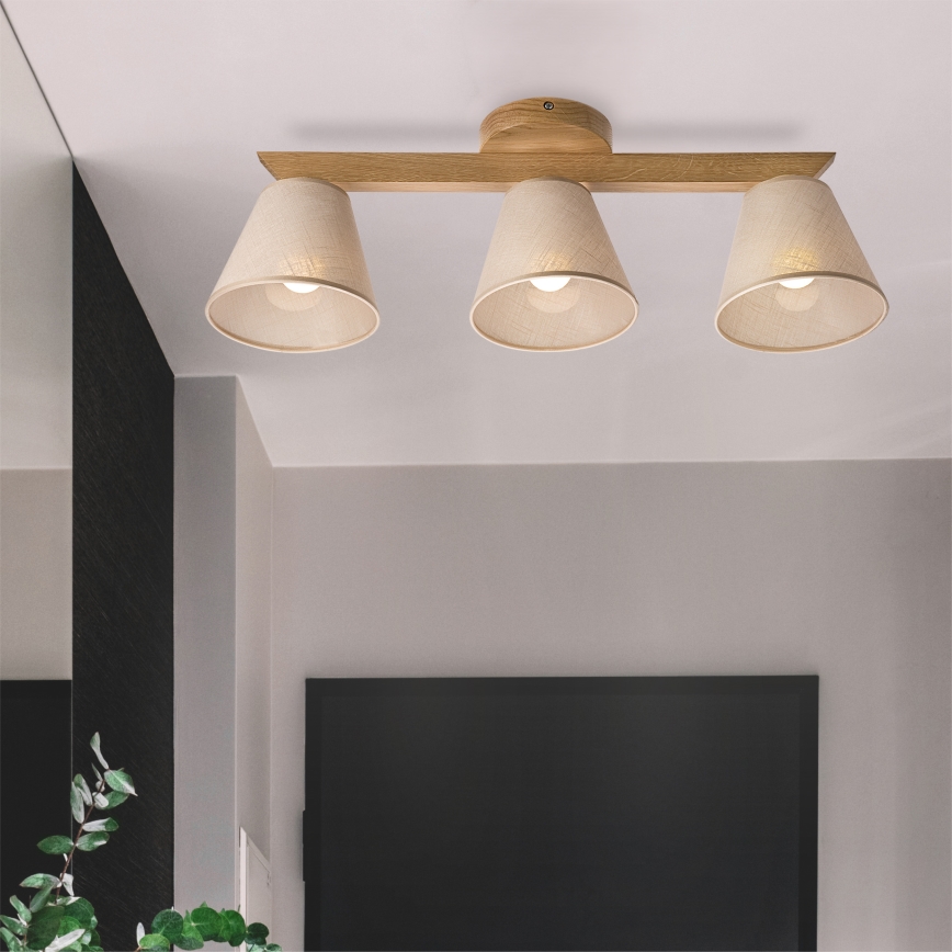 Brilagi - Loftlampe ANTHONY 3xE14/40W/230V eg/beige