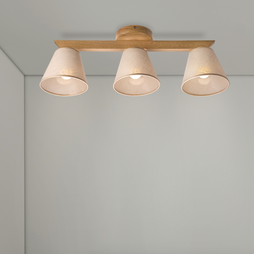 Brilagi - Loftlampe ANTHONY 3xE14/40W/230V eg/beige
